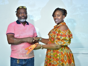 Carib Cement hosted training for 70 truck drivers 