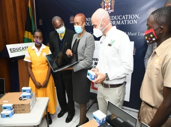 Carib Cement supports access to education and safety in schools