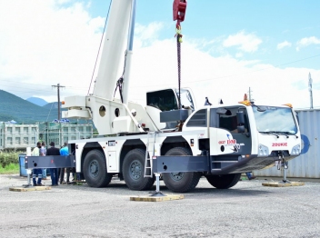 Caribbean Cement Company Limited donates Block Making Machine