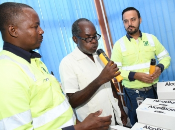 Donation to the Road Safety Unit