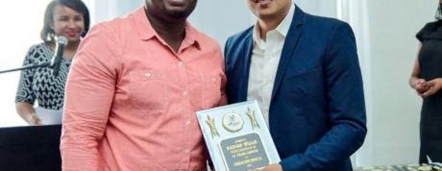 Kadian Willie keeps Carib Cement’s production going.