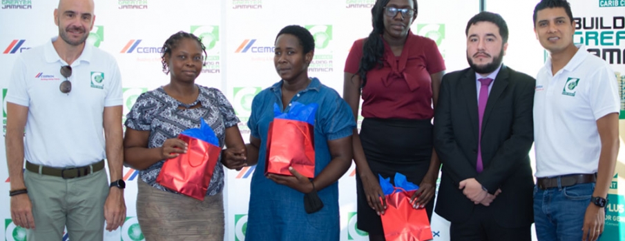 Persons with disabilities gain employment training with cement company