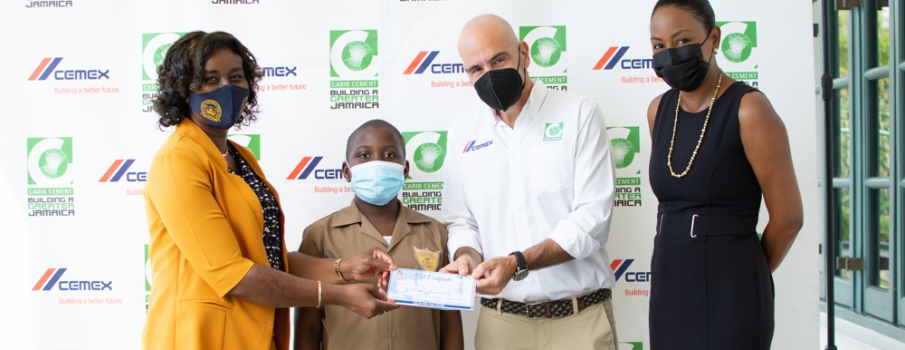 Carib Cement donates $1.4million in book vouchers to assist with back-to-school
